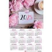 Календарь А3 2025 Цветы. Аромат пионов Кл3_31549 (картон)